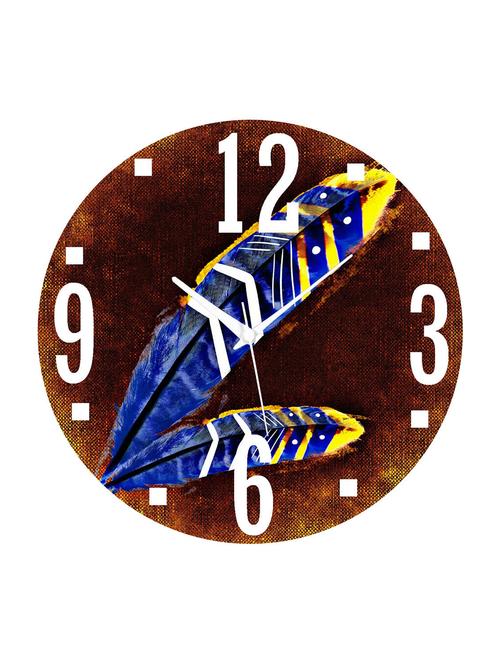 mdf circular analog wall clock - 14558245 - Very Small Image - 1