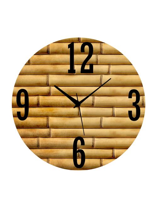 mdf circular analog wall clock - 14558287 - Very Small Image - 1