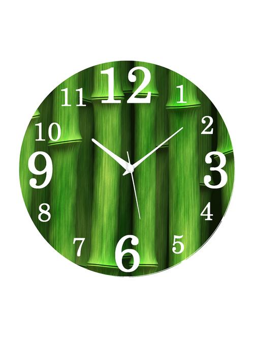 mdf circular analog wall clock - 14558290 - Very Small Image - 1