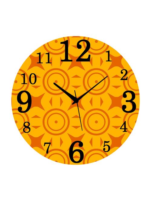 mdf circular analog wall clock - 14558293 - Very Small Image - 1