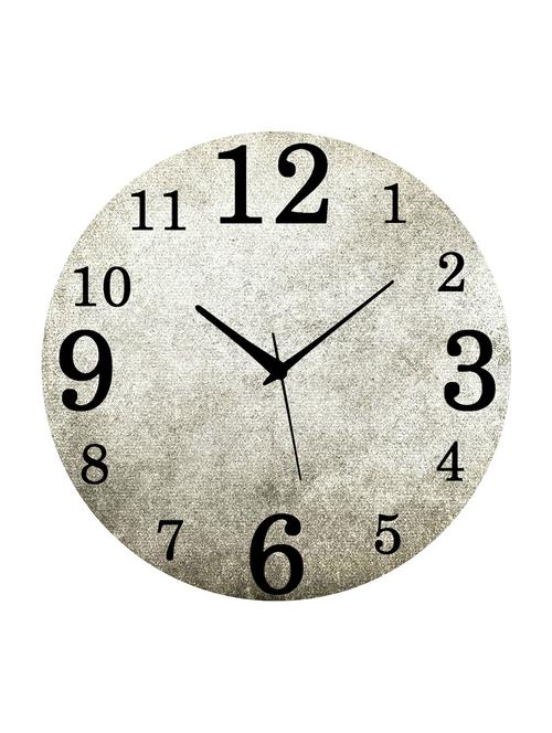 mdf circular analog wall clock - 14558310 - Very Small Image - 1