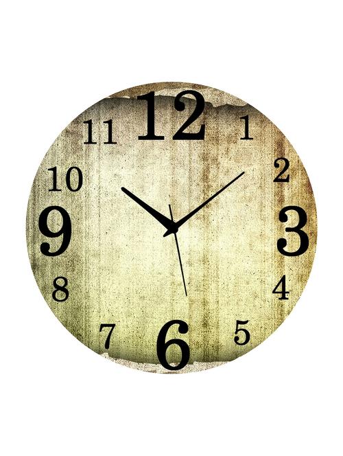 mdf circular analog wall clock - 14558312 - Very Small Image - 1