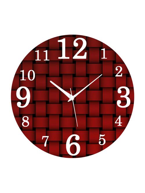 mdf circular analog wall clock - 14558361 - Very Small Image - 1