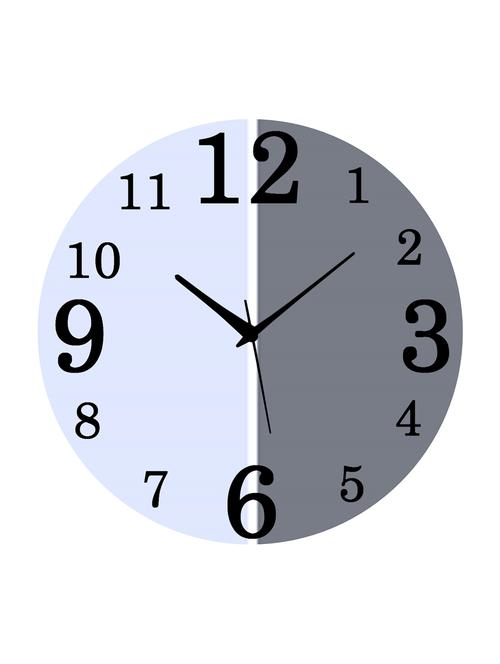 mdf circular analog wall clock - 14558366 - Very Small Image - 1