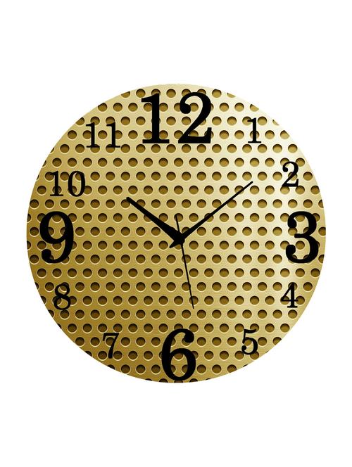 mdf circular analog wall clock - 14558381 - Very Small Image - 1
