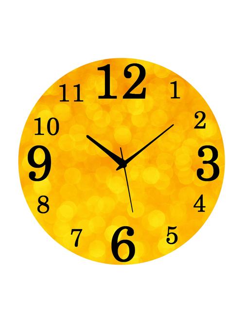 mdf circular analog wall clock - 14558383 - Very Small Image - 1