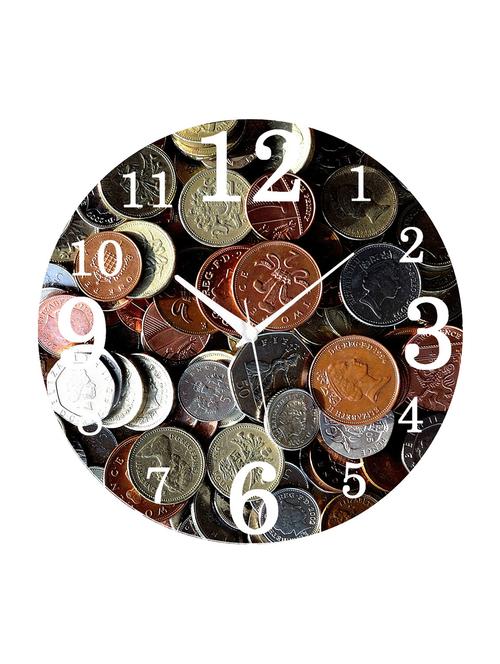 mdf circular analog wall clock - 14558394 - Very Small Image - 1