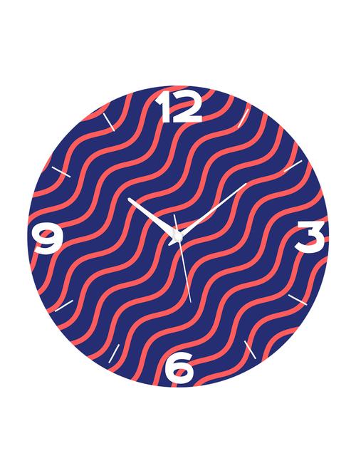 mdf circular analog wall clock - 14558456 - Very Small Image - 1