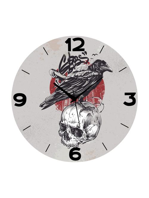 mdf circular analog wall clock - 14558458 - Very Small Image - 1