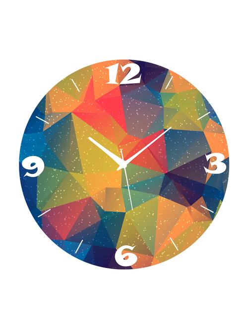 mdf circular analog wall clock - 14558469 - Very Small Image - 1