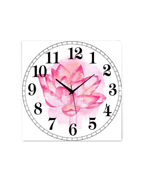 mdf square shape analog wall clock - 14558601 - Very Small Image - 1