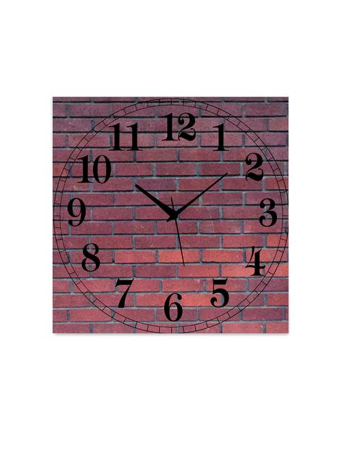 mdf square shape analog wall clock - 14558663 - Very Small Image - 1