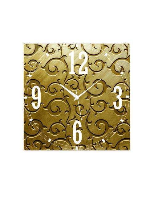 mdf square shape analog wall clock - 14558715 - Very Small Image - 1