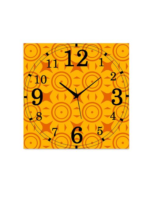 mdf square shape analog wall clock - 14558722 - Very Small Image - 1