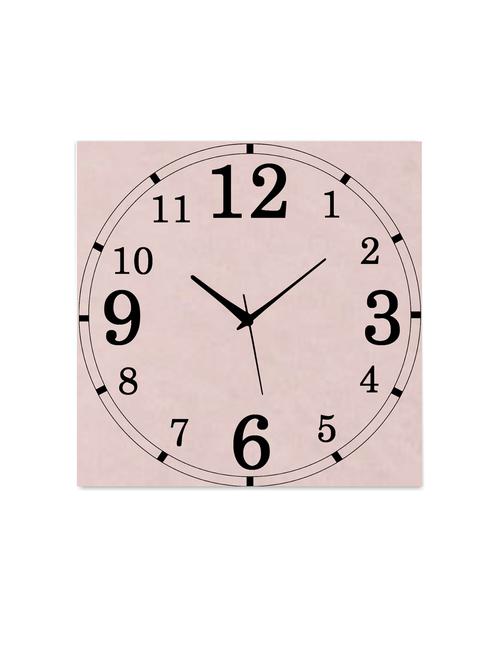 mdf square shape analog wall clock - 14558740 - Very Small Image - 1