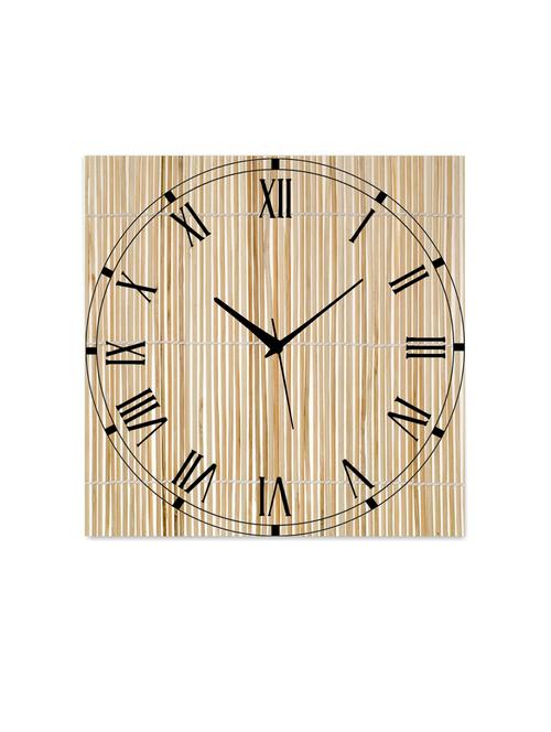 mdf square shape analog wall clock - 14558751 - Very Small Image - 1
