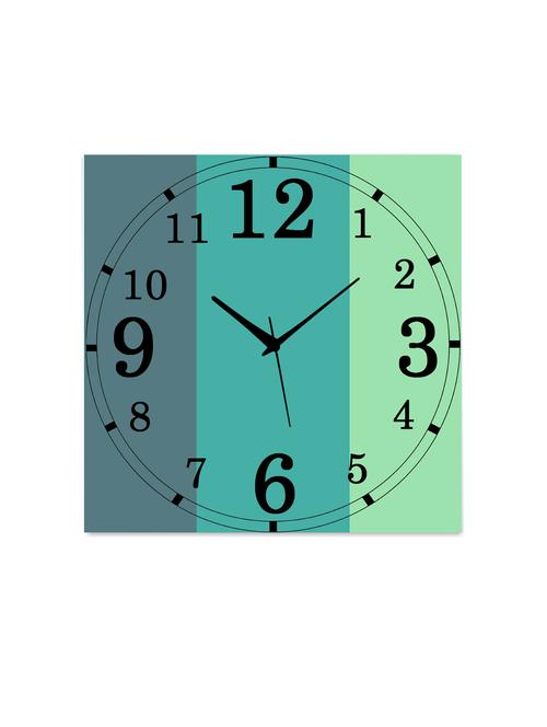 mdf square shape analog wall clock - 14558758 - Very Small Image - 1