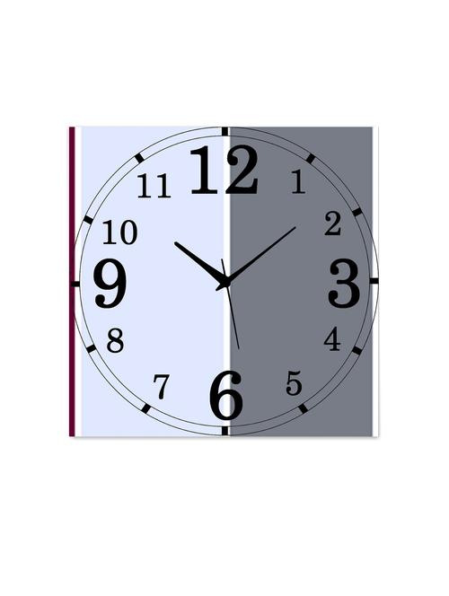 mdf square shape analog wall clock - 14558780 - Very Small Image - 1