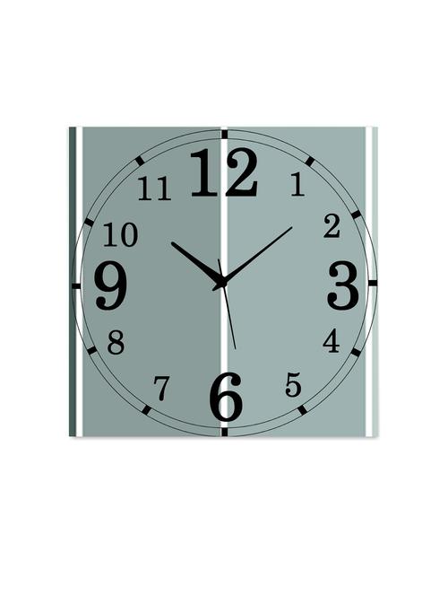 mdf square shape analog wall clock - 14558782 - Very Small Image - 1