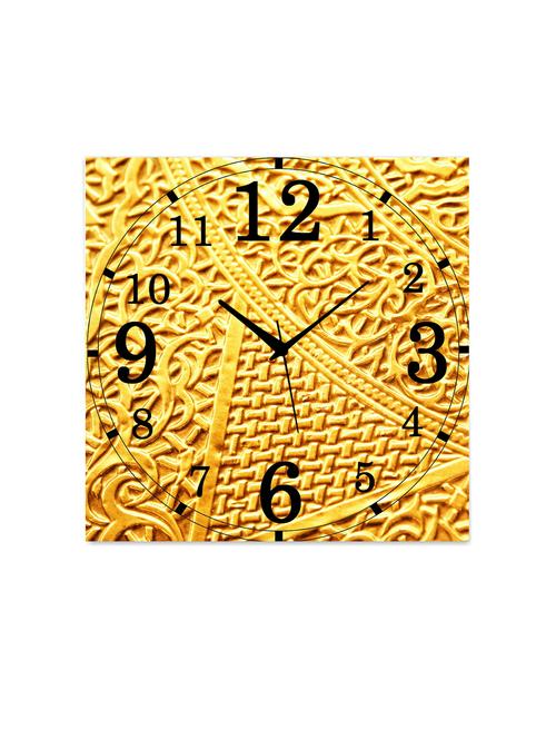 mdf square shape analog wall clock - 14558792 - Very Small Image - 1
