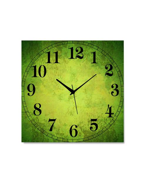 mdf square shape analog wall clock - 14558819 - Very Small Image - 1