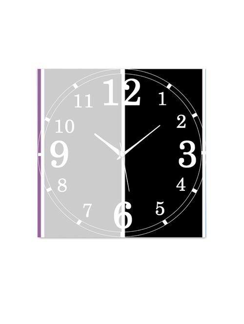 mdf square shape analog wall clock - 14558910 - Very Small Image - 1