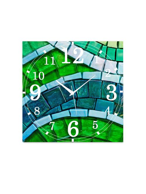 mdf square shape analog wall clock - 14558913 - Very Small Image - 1