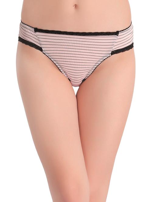 pink polyamide bikini panty - 14559614 - Very Small Image - 1