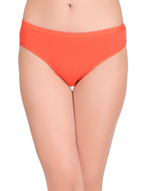 orange solid bikini panty - 14559687 - Very Small Image - 1