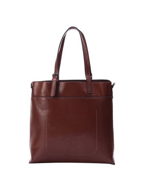brown leatherette handbag - 14566554 - Very Small Image - 1