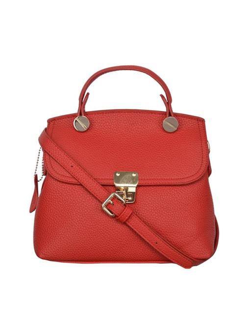 red leatherette handbag - 14566586 - Very Small Image - 1