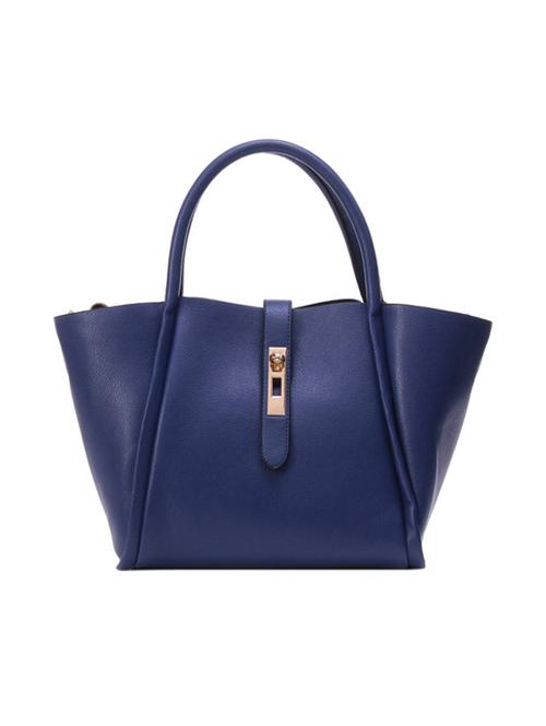 blue leatherette handbag - 14566620 - Very Small Image - 1