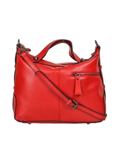red leatherette handbag - 14566621 - Very Small Image - 1