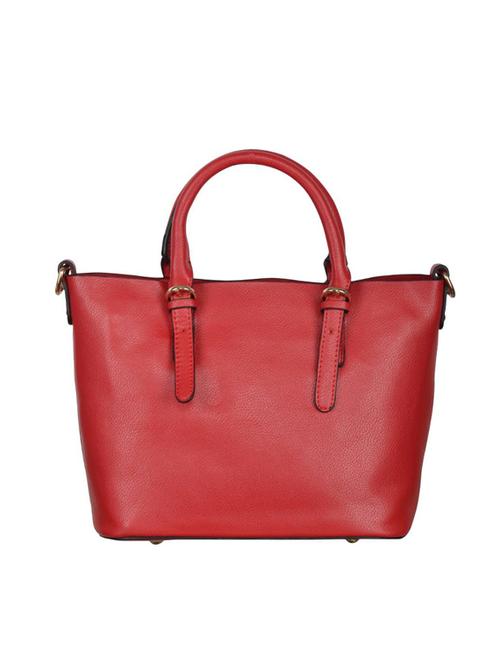 red leatherette handbag - 14566625 - Very Small Image - 1