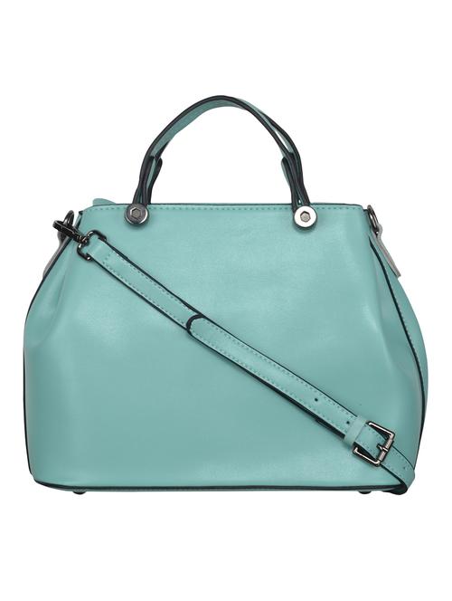 blue leatherette handbag - 14566634 - Very Small Image - 1