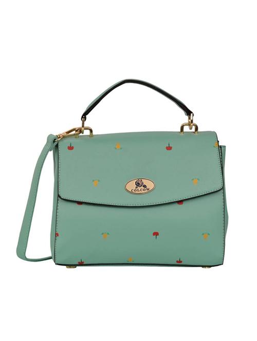 green leatherette sling bag - 14566649 - Very Small Image - 1