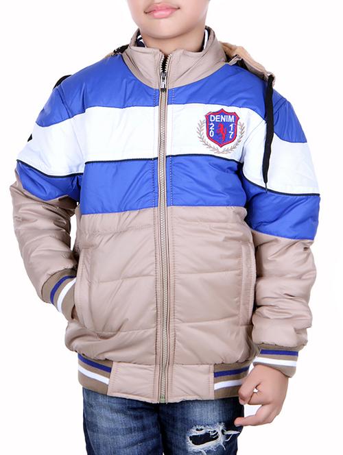 beige polyester jacket - 14566825 - Very Small Image - 1