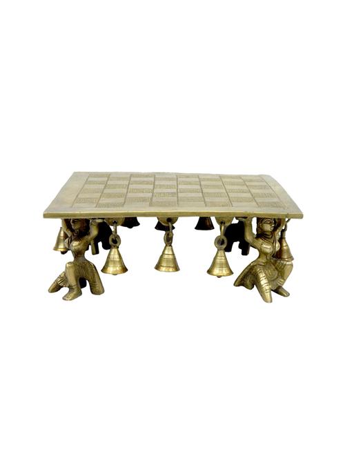 decorative brass square bajath handicrafts product - 14569639 - Very Small Image - 1