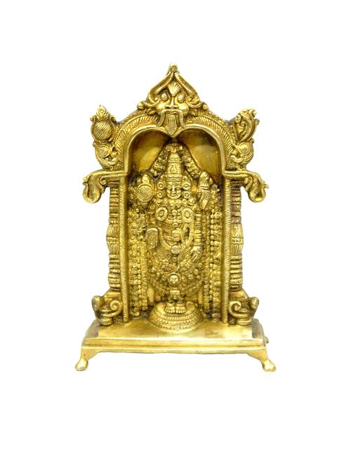 decorative brass god idol of tirupati balaji handicrafts product - 14569675 - Very Small Image - 1