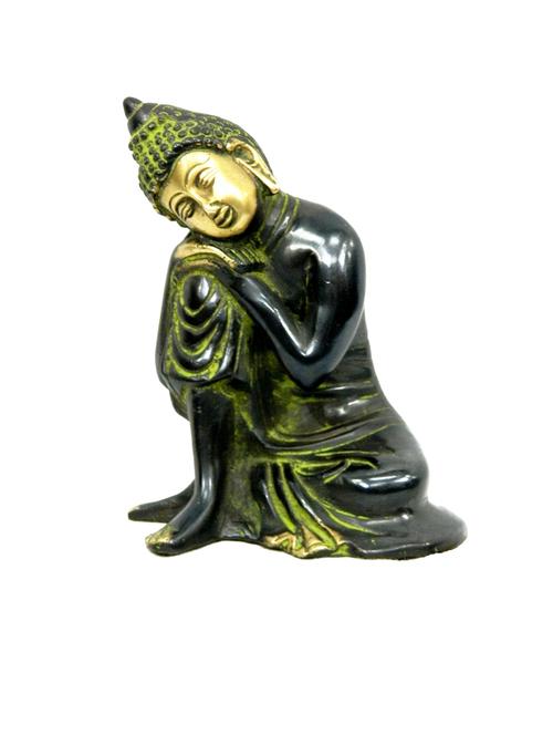 decorative statue of sleeping buddha handicrafts product - 14569678 - Very Small Image - 1