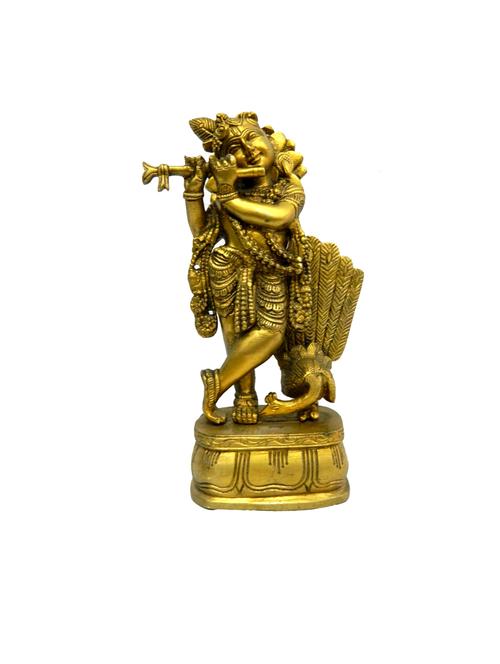 decorative statue of standing krishna handicrafts product - 14569778 - Very Small Image - 1