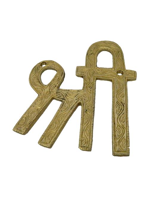 decorative brass shree hanging handicrafts product - 14569891 - Very Small Image - 1