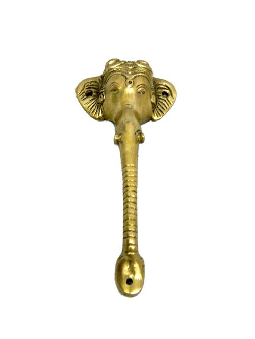 decorative elephant face door handle handicrafts product - 14569926 - Very Small Image - 1