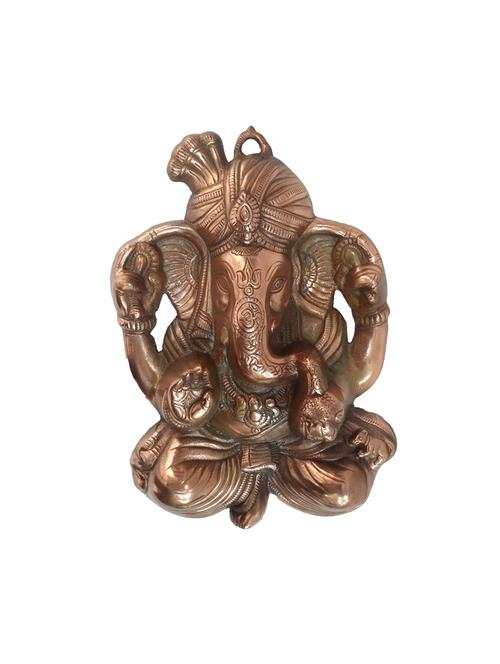 decorative black metal ganesh wall hanging handicrafts product - 14570056 - Very Small Image - 1