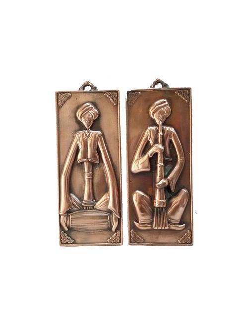 decorative black metal musical set wall hanging handicrafts product - 14570062 - Very Small Image - 1