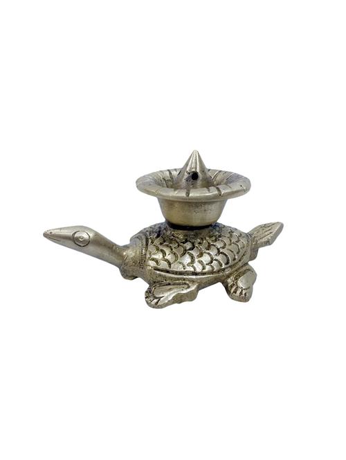 decorative brass tortoise agarbatti stand handicrafts product - 14570163 - Very Small Image - 1