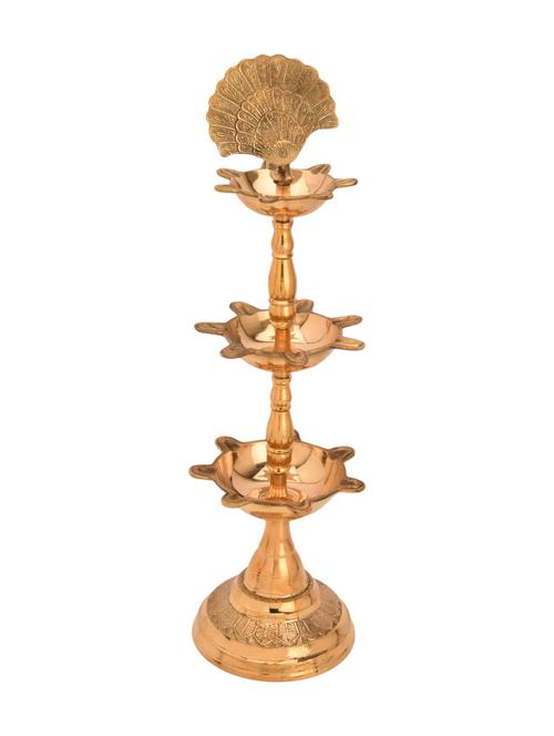 classic & decorative three step oil lamp handicrafts product - 14570468 - Very Small Image - 1