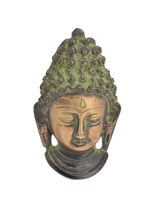 decorative buddha face wall hanging handicrafts product - 14570498 - Very Small Image - 1
