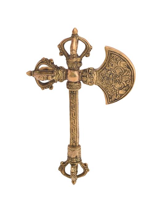 decorative brass vajra weapon handicrafts product - 14570507 - Very Small Image - 1