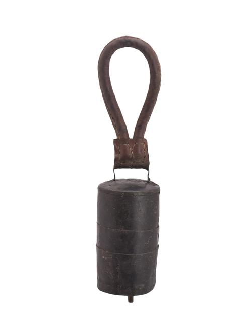 decorative traditional black metal astha worshipping bell handicrafts product - 14570508 - Very Small Image - 1